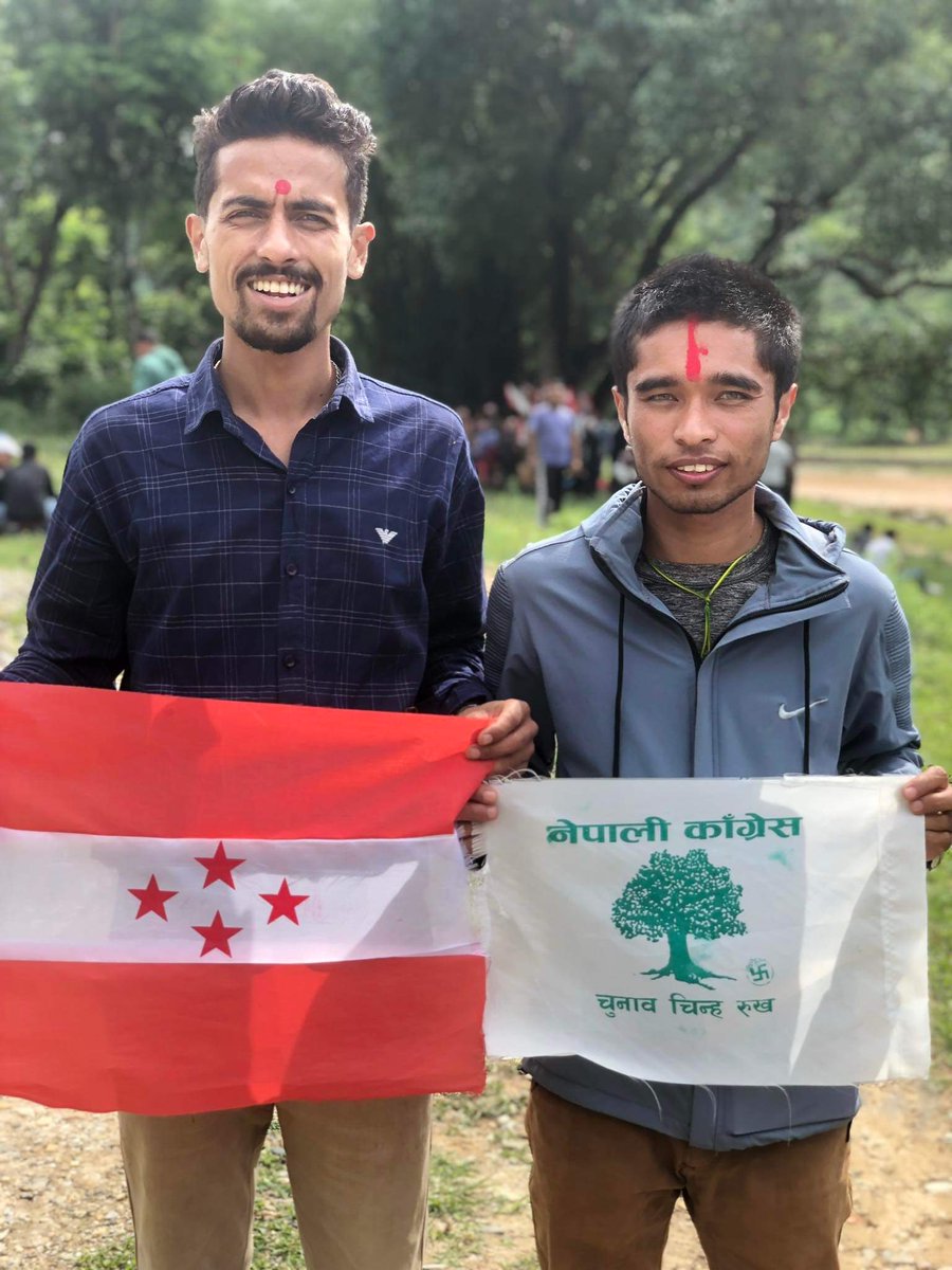 koirala2018's tweet photo. समुन्नत भिरकोट अभियान अन्तर्गत नेपाली कांग्रेस भिरकोट नगर प्रमुख/ उपप्रमुख उम्मेदवार तथा वार्ड नं ६ का उम्मेदवारहरु द्वारा  समाजका समस्या तथा आवश्यकताको पहिचान, सुनुवाई तथा प्रतिवद्वता को लागि अभियान।
" भोट केमा? रुखमा।"🌳
जय नेपाल 🇳🇵 https://t.co/c9gkOh3mG9