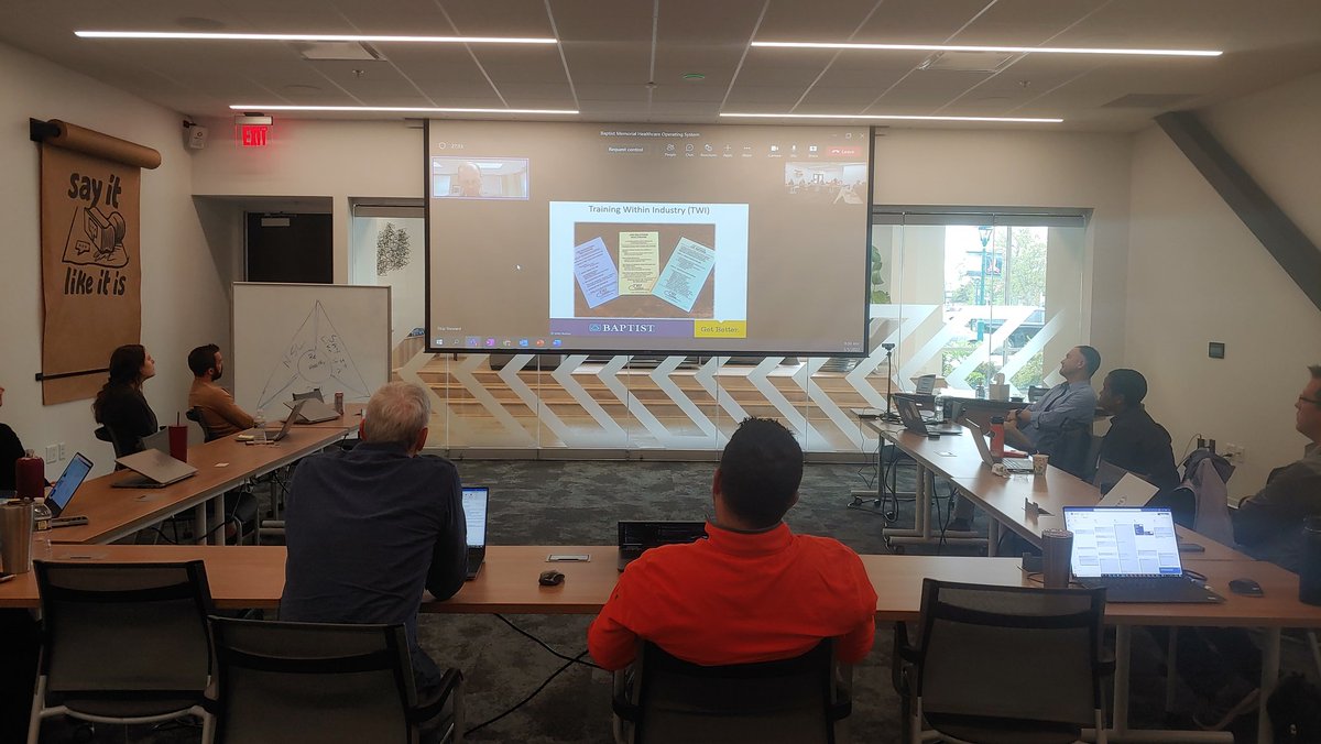 Today was special as I introduced a few co-workers to <a href="/SkipSteward/">Skip Steward</a> and the Baptist Management System! <a href="/TeamFlexware/">Flexware Innovation</a> is well on our way to creating a truly special management system of our own and today's conversation was good inspiration. Thx Skip! #Toyotakata #TWI