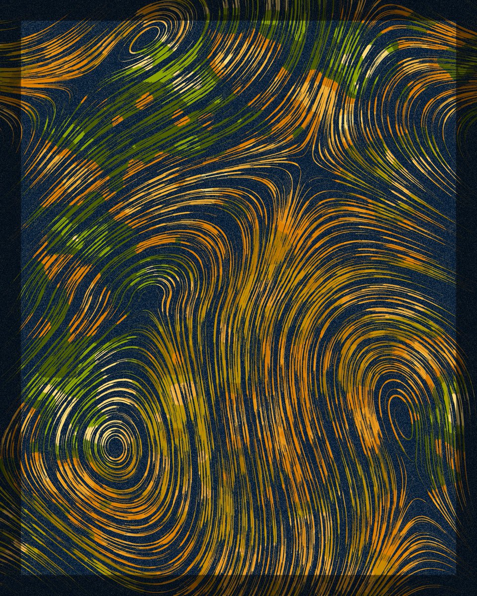 Just listed on <a href="/foundation/">Foundation 🌐</a> 

the item I chose for #FND, I love the flow and the color combination.

"GFF #42"
First offer: 0.11 $ETH
Link: foundation.app/@ebeartsoul/ge…

#withFND #FoundationNFT #NFTs #NFTcommunity #NFTshill #nftcollector