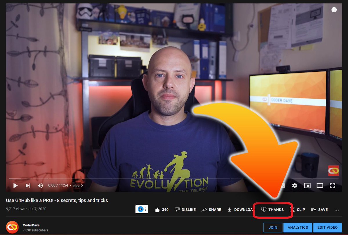 Do you like my content? 👍🏻

Wanna help me create more DevOps content for y'all, support the channel, and give me a small token of appreciation? 🤩

Well, just click on the Thanks button under any of my videos. 🥰

youtube.com/coderdave

#youtube #contentcreators #creators