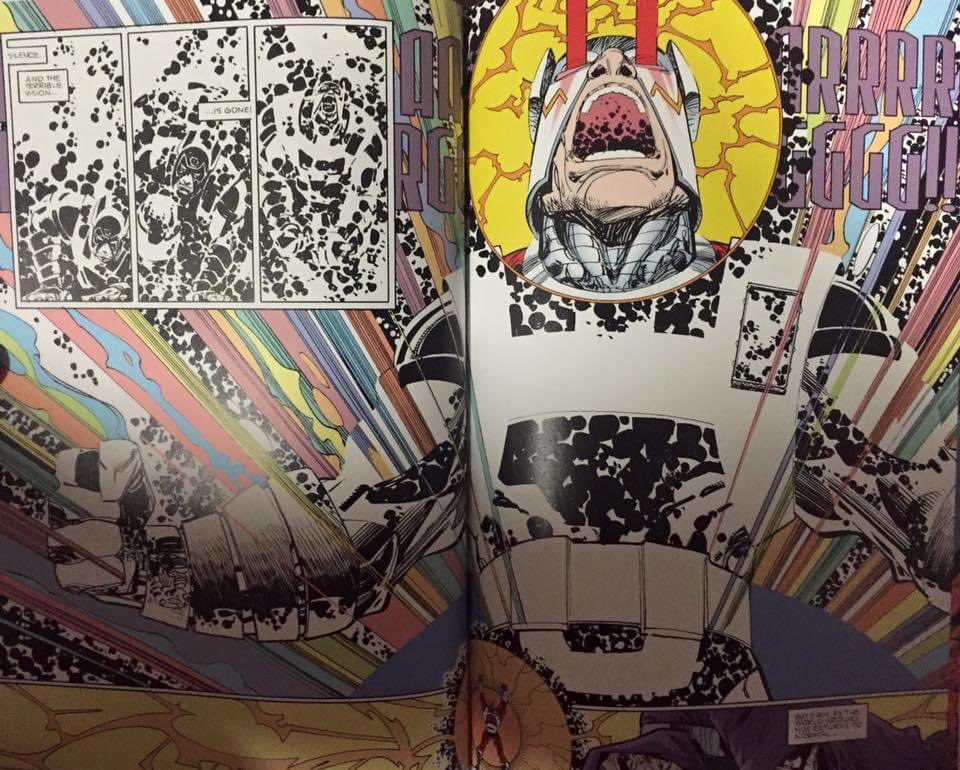 Comichistorians's tweet photo. Walt #Simonson's #Orion (2000) is a powerful addition to the #NewGods mythology started by Kirby and evokes the magic of Simonson’s #Thor in a new outlet. The auteur depicts the magnificent journey of Orion's rise, fall and rise again. #JohnByrne penciled issues 13,14. https://t.co/hGSoasdA2i