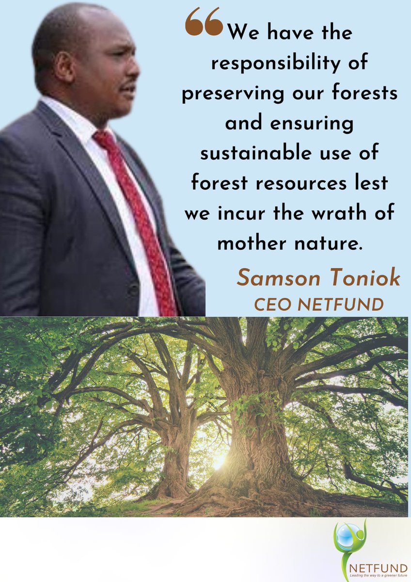 NETFUNDkenya's tweet photo. We promote adoption of innovations in Forestry to enable us manage & utilize our forests sustainably.
Through our annual Environmental Conferences, we create platforms that ignite robust exchange of ideas on forestry innovations and sharing of lessons.
#Ouraction https://t.co/ktOt6xVJIP
