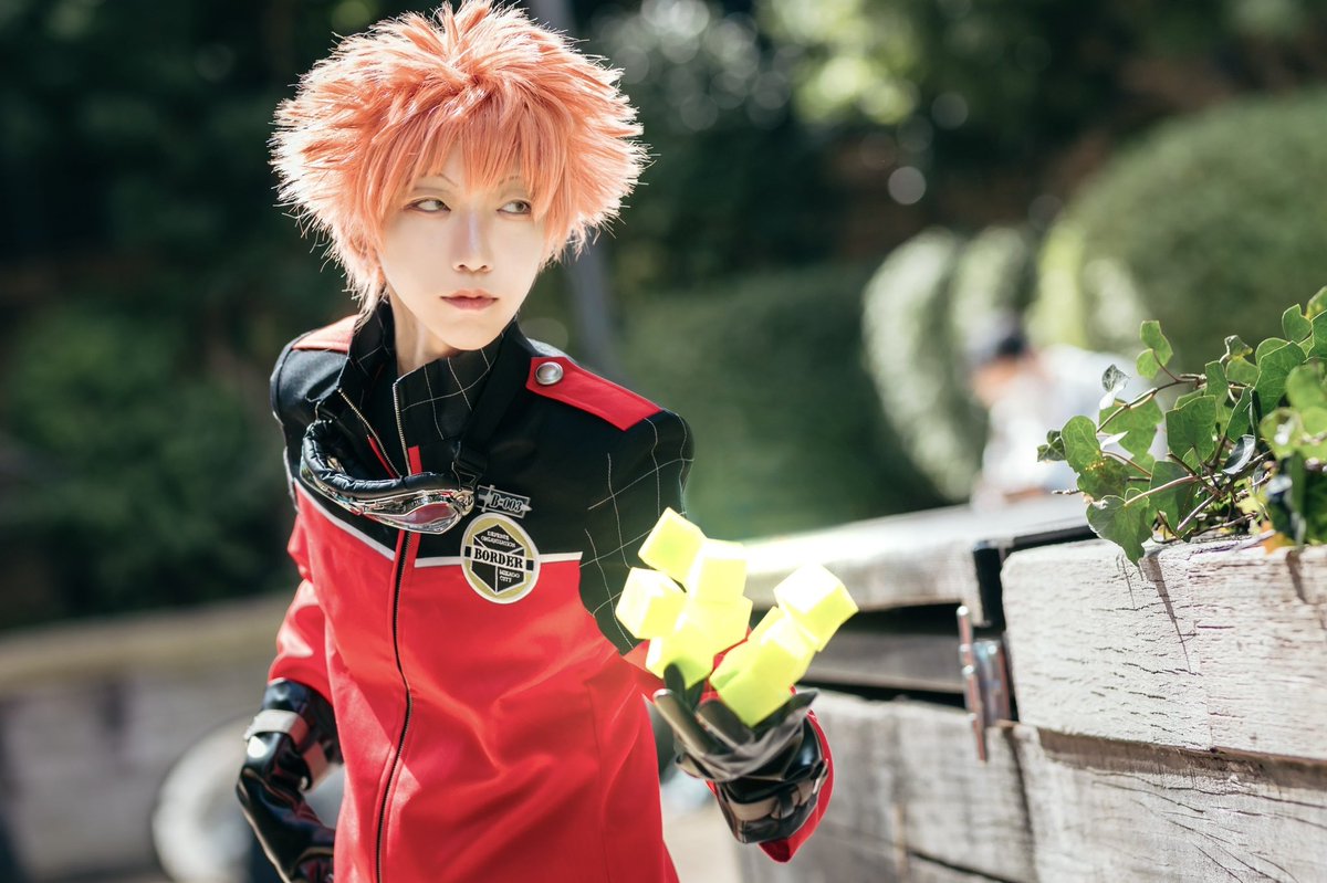 コスプレ🔹ワールドトリガー 水上敏志 photo:海玲さん（@mireiii_haco ）