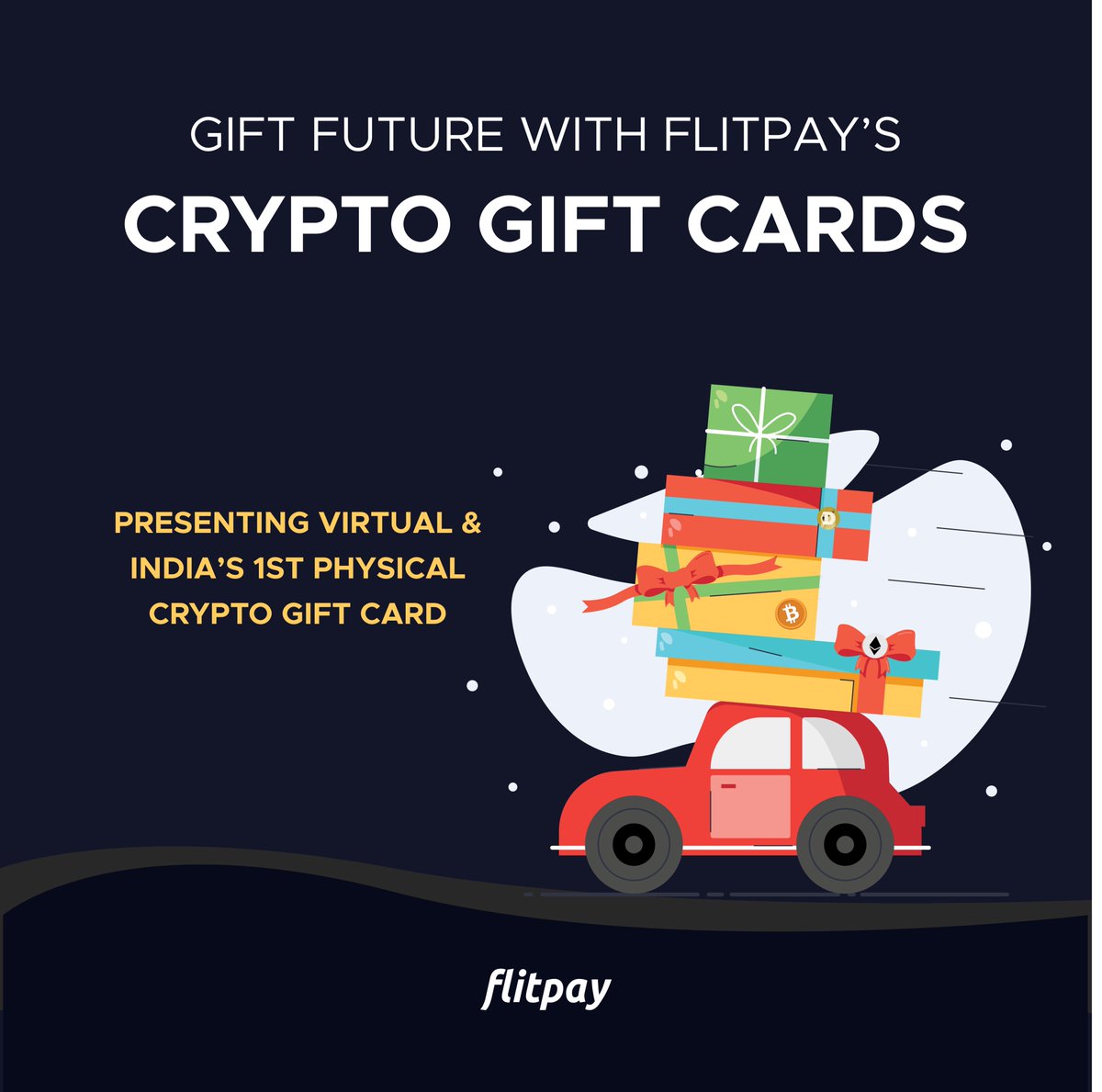 flitpayofficial's tweet photo. The wait is FINALLY OVER!

And Here, we present our 🎁ALL NEW CRYPTO GIFT CARDS🎁.....Check it out and start gifting the Future Now!!

https://t.co/HVjTxb9VuD

#Flitpay #Crypto #giftcards #cryptogiftcards
#physicalgiftcards #Bitcoin #gift https://t.co/a8vJZc8S7N