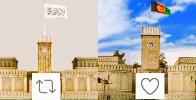 AbSamirfx7's tweet photo. دا ګز دا میدان! 
#ارګ کې کوم بیرغ ښایسته ښکارئ?

۱: سپين (🔃) ریتویت
۲: دري رنګه ملی (♥️) زړه https://t.co/aZ0sYb9Cs0