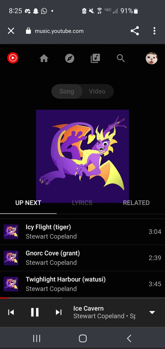The spyro soundtrack just dropped! There's some never heard before sections in some of these songs.  My favorite is ice cavern.  So different!! <a href="/copelandmusic/">Stewart Copeland</a> rocks