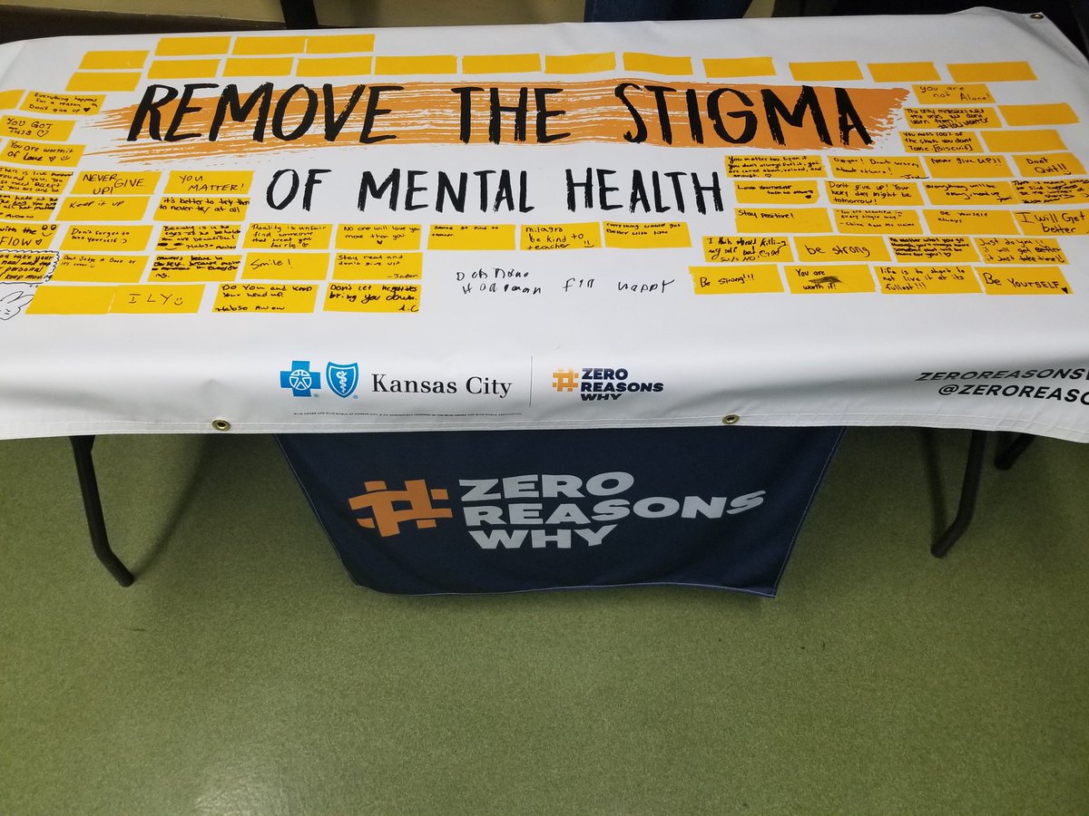 KCPS_StudentSup's tweet photo. The 1st week of May is Children's Mental Health week in Jackson county @kcpublicschools continues to partner w/ @zeroreasonswhy_ to promote #YouthMentalHealth @KCPS_East 
#zeroreasonswhy #breakthestigma #youthmentalhealthmatters
#CMHW2022 https://t.co/IN2yBJ0vEK