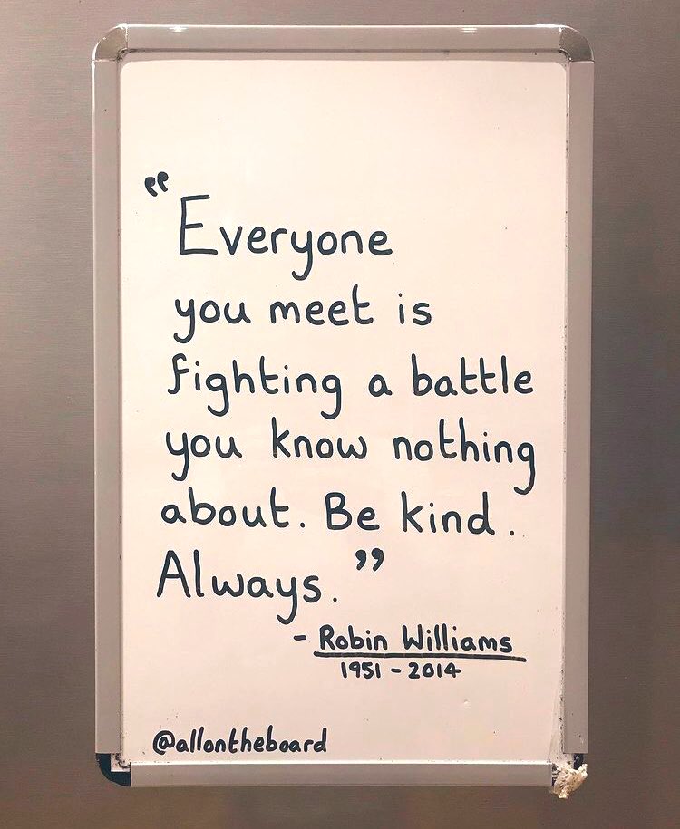 PWegesa's tweet photo. May is Mental Health Awareness Month!

“Everyone you meet is fighting a battle you know nothing about. Be kind. Always.”- Robin Williams.

#MentalHealthAwarenessMonth 
#MentalHealthMatters    #mentalhealthcrisis https://t.co/39uh1VB3CY