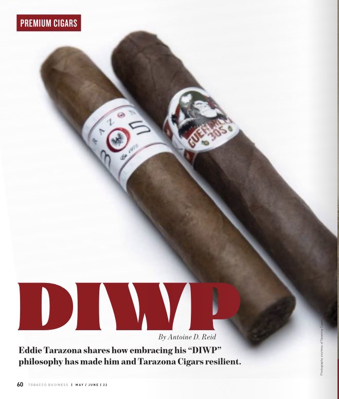 MrEddieTarazona's tweet photo. Truly honored to have been mentioned in the latest edition of @TobaccoBizMag. Absolutely enjoy this industry and all it brings. #DoItWithPassion #DIWP #cigars https://t.co/UH1zPq1sLh