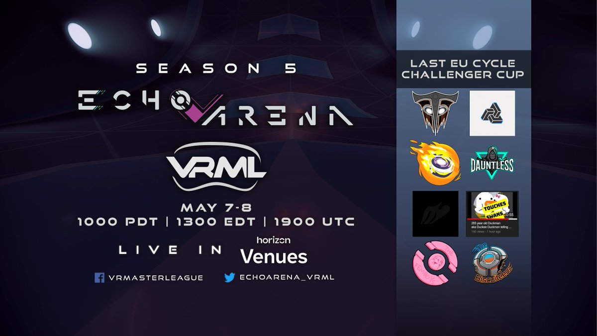Echo Arena VR Master League tweet media