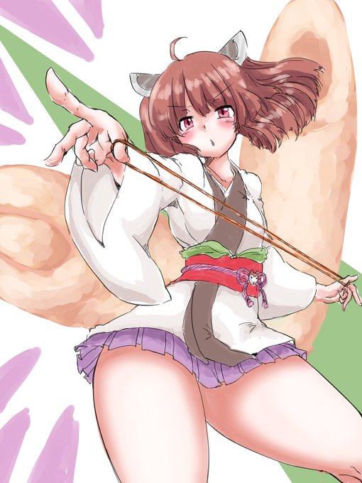 #きりたんキラキラ金曜日
今日はゴムの日なのだ!!きりたんは輪ゴムの射撃精度高そうだなって思ったのだ 