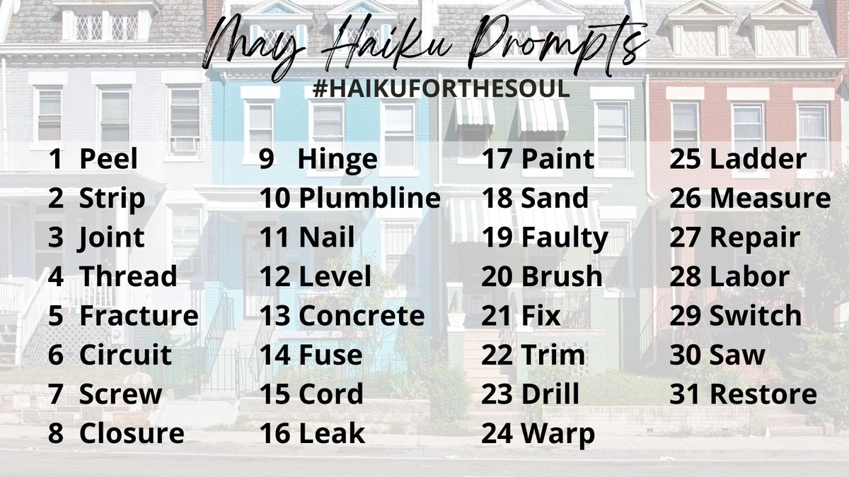 bmorehousebuyer's tweet photo. #DHBMore RT https://t.co/e3soocqM8y Less than 2 months until Woven @OBPublish debuts! #Wovennovel is a #RomanticSuspense about 3 friends renovating a #Baltimore row home so the #May #haiku #prompts h… https://t.co/GjdjFKzTlg #DHBMoreHome Stronger Together #Baltimore #Dependabl…