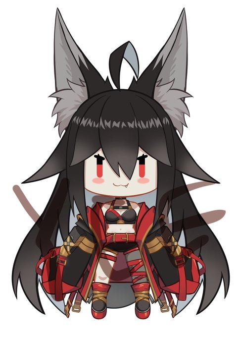 最近畫的Q版L2D
狐狐一家🦊 