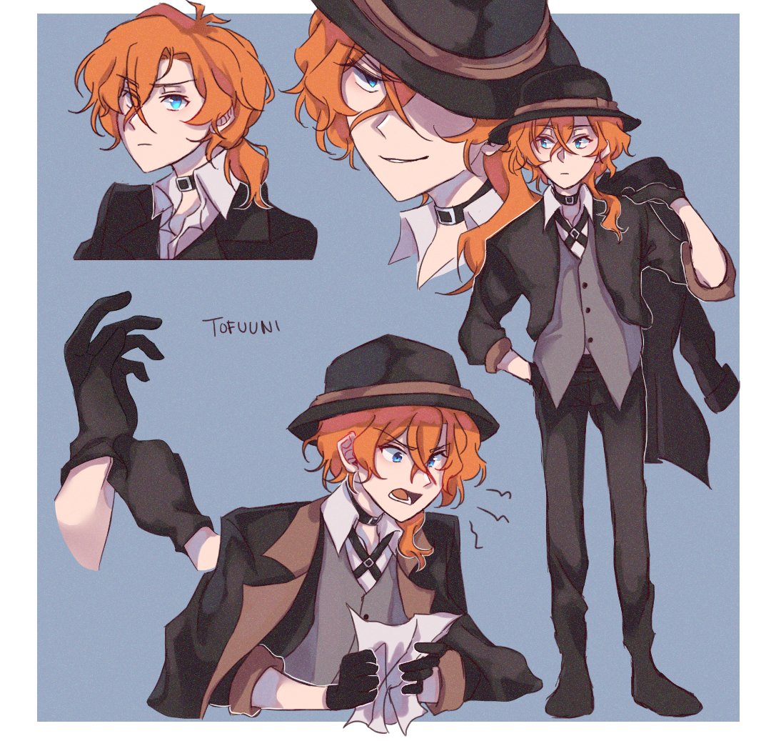_tofuuni's tweet photo. hello bsdtwt have some chuuya doodles !! #bsd #chuuya https://t.co/rNRMe3cw9s