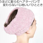 夏の暑い時期・・ドライヤーが苦手な方必見!♪時間短縮にもなる『タオルキャップ』がオススメ