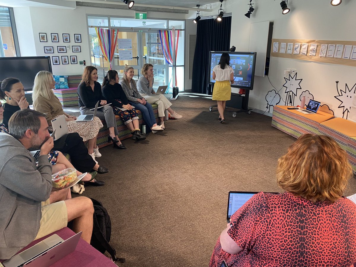 UOW node meeting <a href="/digitalchildau/">ARC Centre of Excellence for the Digital Child</a> lots to talk about regarding safe, productive and creative uses of digital technology with children. Thanks <a href="/murcia_k/">Professor Karen Murcia</a> and @KatieFieldingDC for joining our node conversations