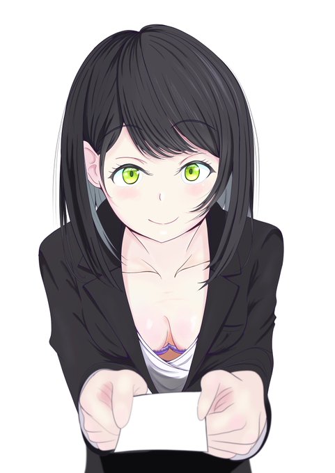 アラサー新卒の同期のお姉さん
「新人マナー研修・名刺交換」
#オリジナル 