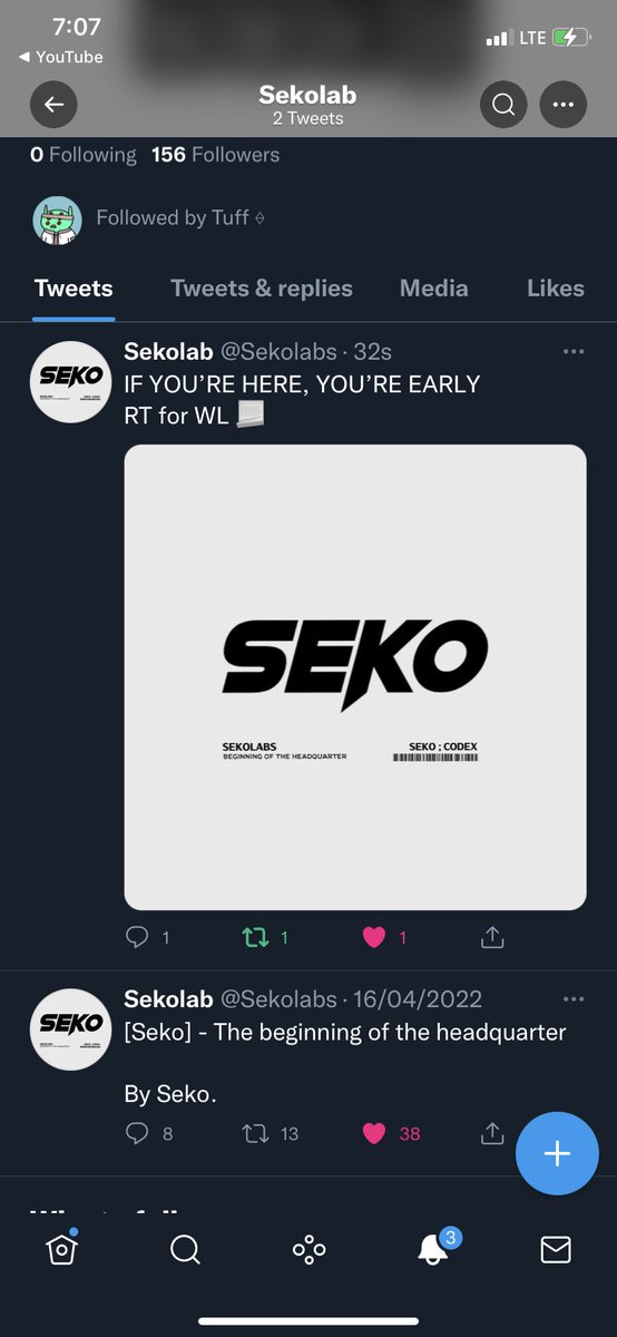 7mdiv's tweet photo. @Sekolabs Just to make it clear i was the first ever like and retweet!! 🔥🔥 https://t.co/O4cnC1MjXt