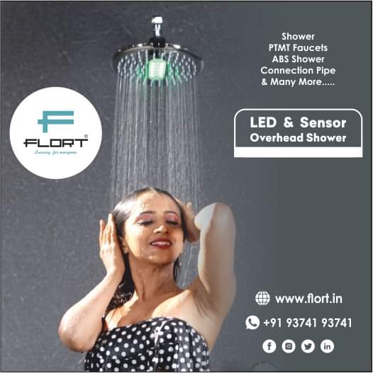 FlortBath's tweet photo. LED &amp; Sensor Over Head Shower - FLORT
Contact On : +91 93741 93741

Visit our website for more information :
https://t.co/8a43GlWQHC

Showers I PTMT Taps I ABS Shower I Connection Pipe &amp;  Many More...
#BathFittings #ptmt #Faucets #Taps #ganga #tora #flort https://t.co/SXvovXPVbb