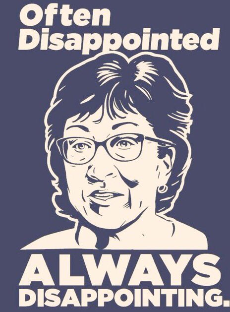 RebeccaSWH's tweet photo. @themaxburns @GOP #SusanCollinsIsALiar https://t.co/Fi5SyDncgL