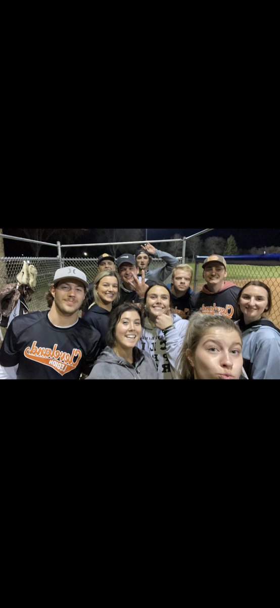 legion_land's tweet photo. First win of the year! player of the game goes to @McKennaRobb and @RobbTravis. @_mongoose_10 had a rough night on the bump gave up 18. Apparently he got in an altercation with the ump said some shit but was still allowed to play. https://t.co/xOTVXiJDif