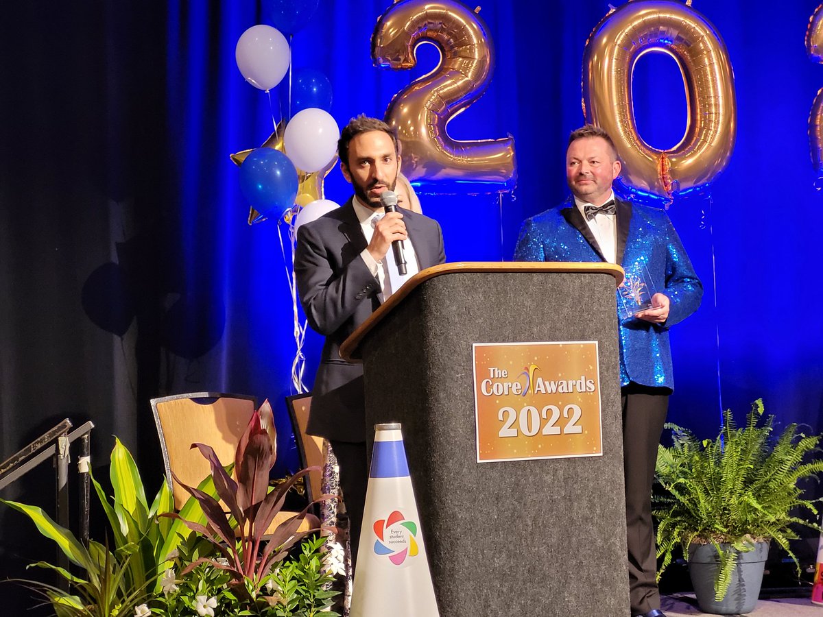 The 2022 WS/FCS Certified Instructional Support Person of the Year is Sam Zivin of The Special Children’s School and Old Town
Elementary.  The announcement was just made at the annual Core Awards ceremony in Winston-Salem.
#WSFCSCoreAwards
#wsfcs