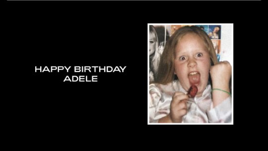 . wished a happy birthday to on her website!. 