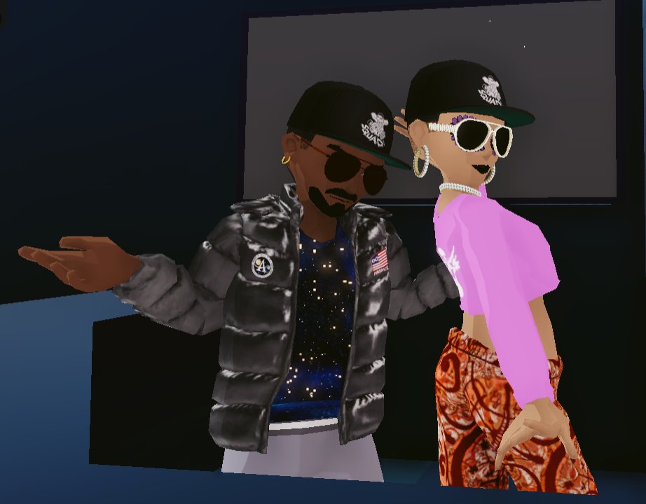 Everyone's checking out that... new Def Squad hat! Want one before it hits the #metaverse market?

To enter: 
❤️Like and retweet and tag 3 friends
🎵Follow <a href="/iAmErickSermon/">Erick Sermon</a> and <a href="/defsquadmeta/">Def Squad Metaverse</a>

Put your wallet address in the comments!