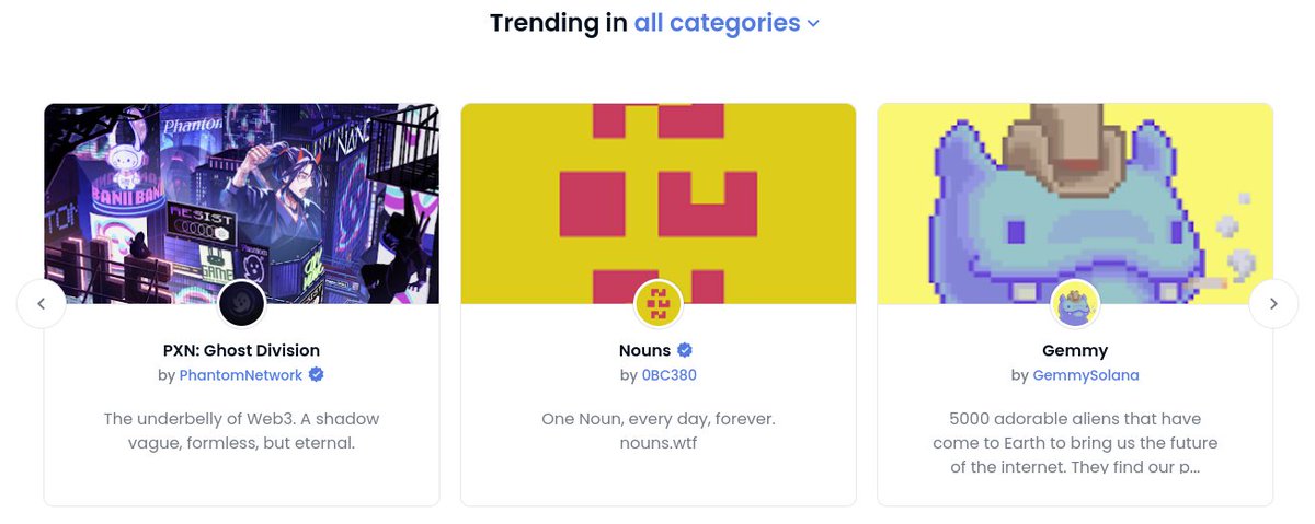 Gemmy is trending on OpenSea! This is insane!!