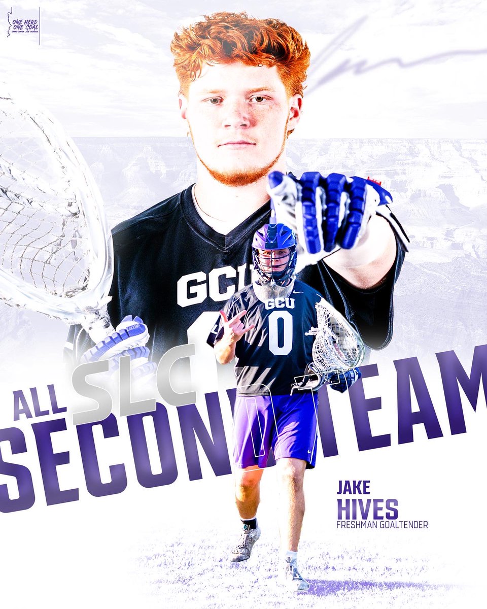GCUlacrosse's tweet photo. All-SLC Second Team ππ€
#OneHerdOneGoal // #GCUBuilt https://t.co/jjoDs3E42Y