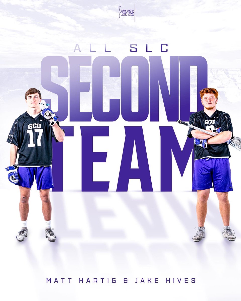 GCUlacrosse's tweet photo. All-SLC Second Team ππ€
#OneHerdOneGoal // #GCUBuilt https://t.co/jjoDs3E42Y