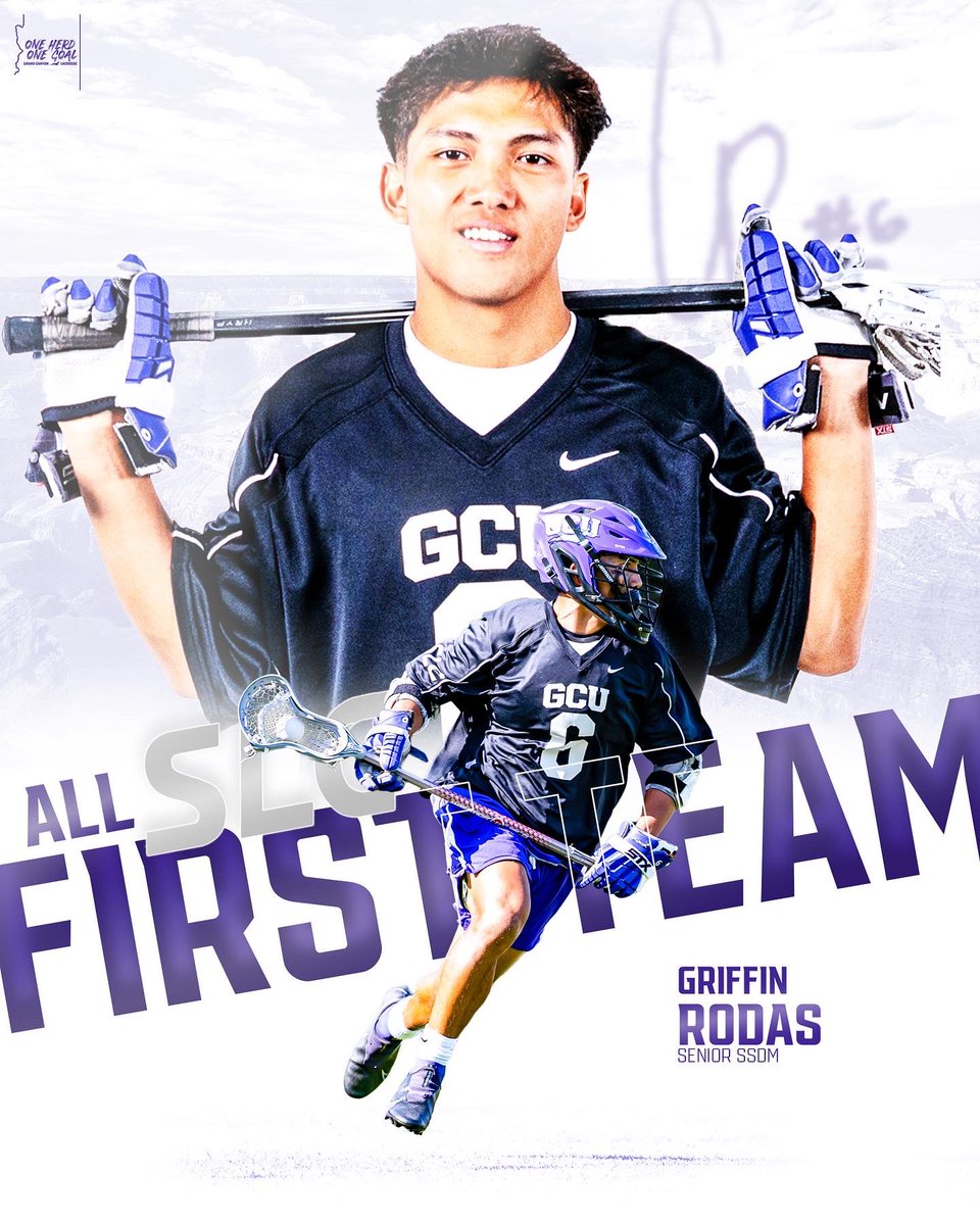 GCUlacrosse's tweet photo. All-SLC First Team ππ€
#OneHerdOneGoal // #GCUBuilt https://t.co/6ecGBuQzav