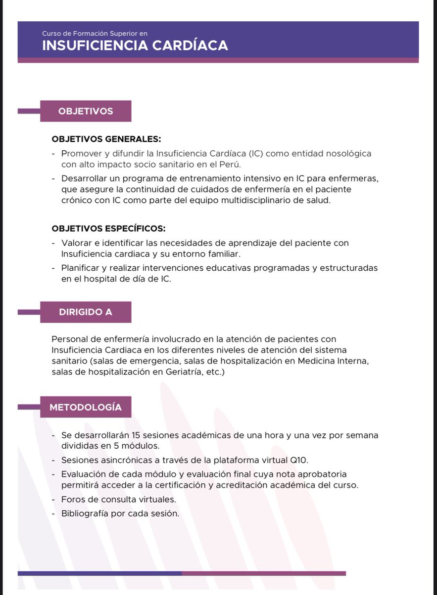 socimecar's tweet photo. Curso para enfermería

Con o sin especialidad en cardiología. https://t.co/qGd5E9D7fb
