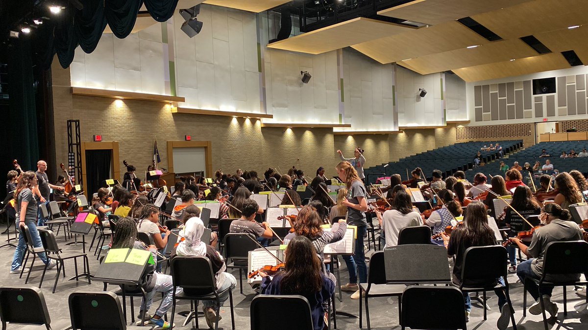 ljhorchestra's tweet photo. BHS is the place to be tonight! Apollo and Liberty combined 6th grade students are making some great music getting ready for our contest next week! https://t.co/Pl8Am3jbqY