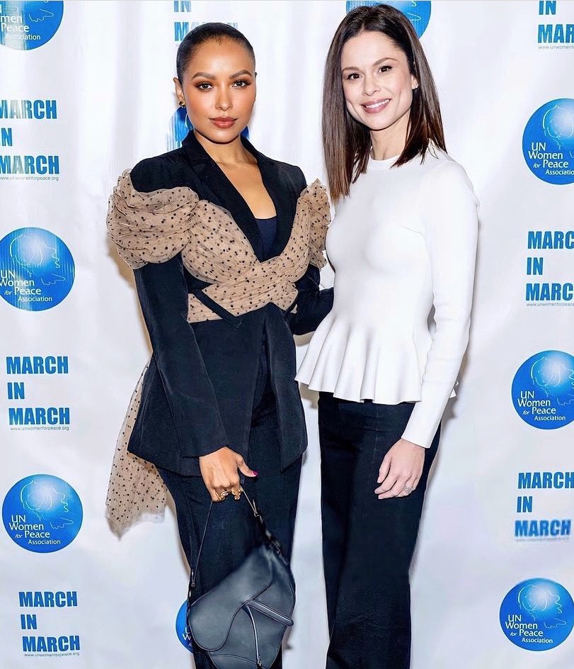 Deeply honored to attend the <a href="/unwfpa/">UN Women for Peace</a> Luncheon celebrating the legacy of Muna Rihani Al-Nasser with <a href="/katgraham/">Kat Graham</a>. More than ever, we need organizations such as this one that are committed to ending violence against women.

<a href="/GettyImages/">Getty Images</a>
