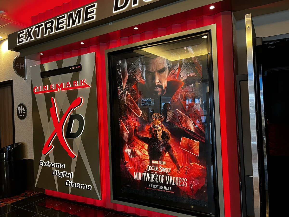 thepanelistpod's tweet photo. Let’s do this thing! #DoctorStrange #DoctorStrangeMultiverseOfMadness #Cinemark https://t.co/Lt1mRlyGP3