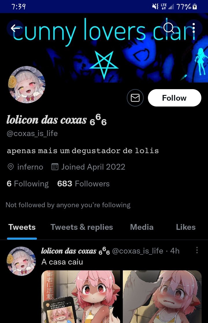 ZhnaOfficiall's tweet photo. Pedophe alert. They post sexual anime artwork of children characters. #pedophile #pedophilie #pedophiles #map #childrencantconsent #saveourchildren #zhna #fbi #makethisstop #anime #childpredators https://t.co/F4gWC3R5Do