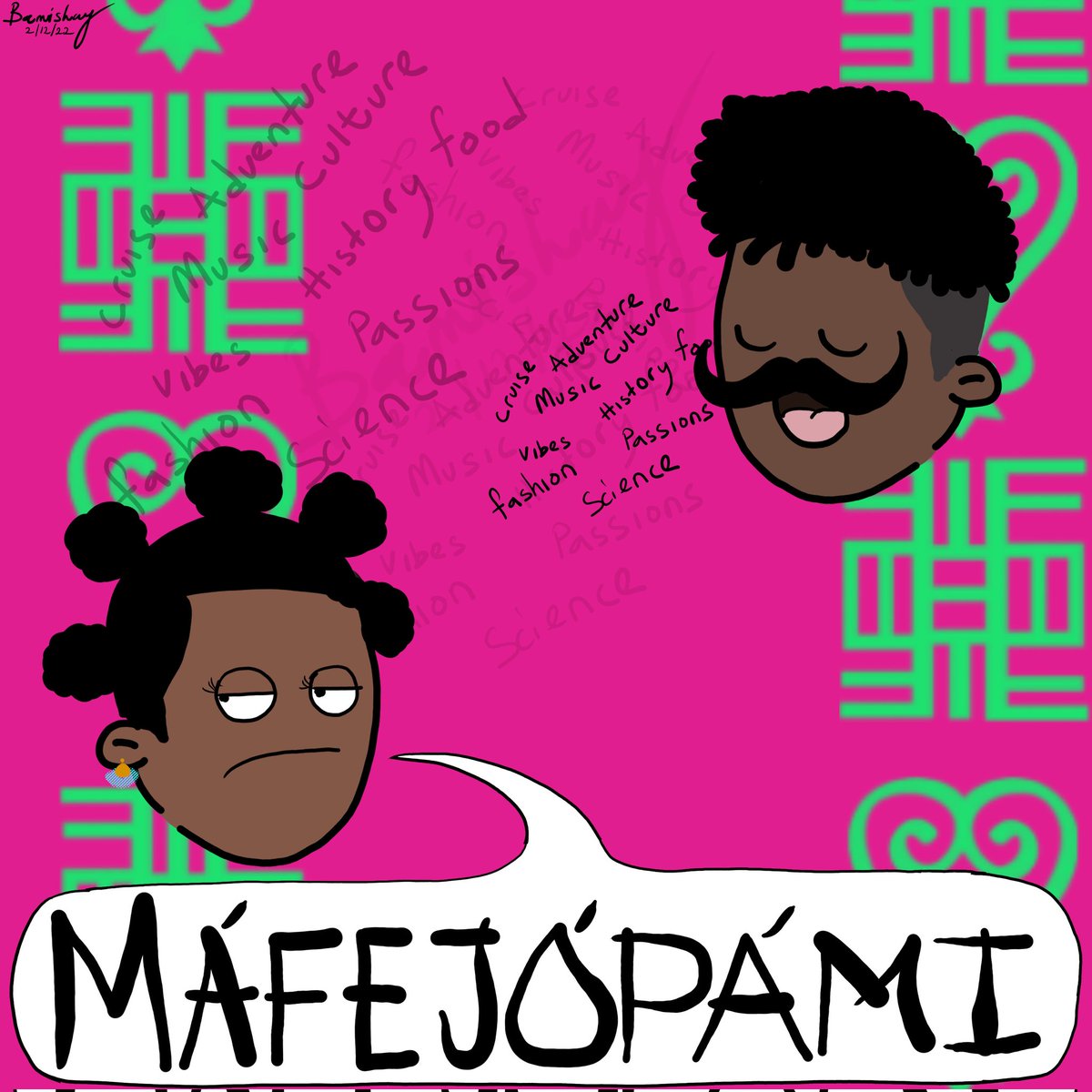 Sorry I'm late 👀 but the 10th Episode of the Mafejopami podcast is out nowwww🥳🥳