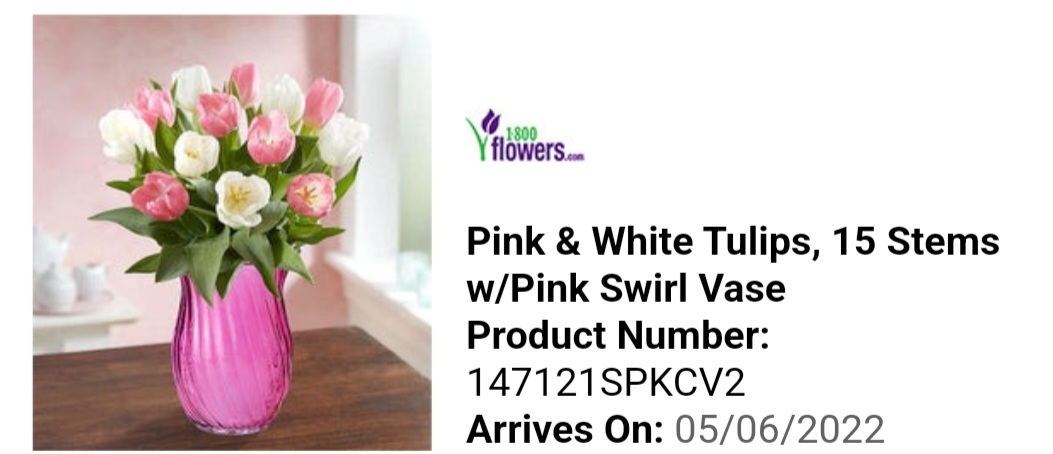 labrahams's tweet photo. @1800flowershelp what i ordered vs what was delivered.  Paid extra for pink vase. Got clear. Paid for beautiful pink &amp; white tulips. Got droopy orange and yellow. So disappointing https://t.co/nL2u2uekoA