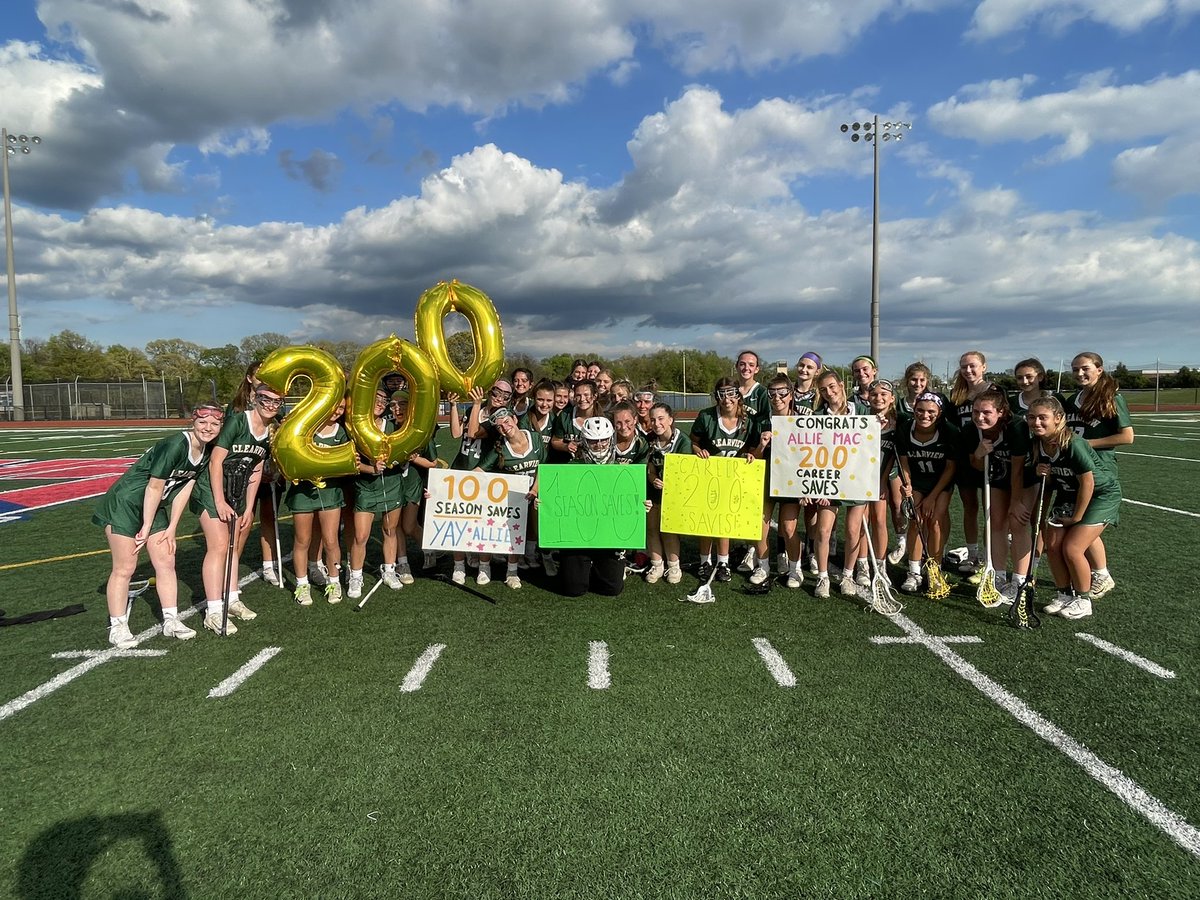 Viewgirlslax's tweet photo. Great day for the pioneers with a win against Washington Township! Big congratulations to Allie McAnally her earned her 200th career save and 100th season save!  #viewlax #unity  
  
Ashley Noto 7g
Ryan Remaly 4g 9dc
Avery Roberts 1g 1a
Mary Moraca 1g
Allie McAnally 9 saves https://t.co/kJUThwcwm6