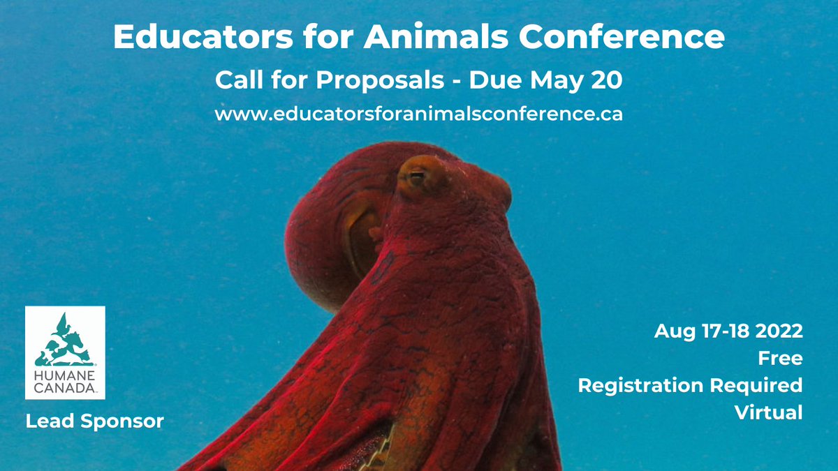 Educators For Animals Conference tweet media