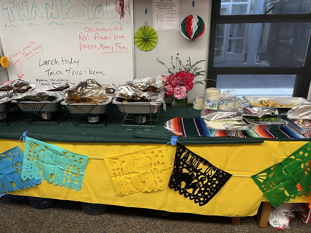 Feeling spoiled and appreciated all week long by our <a href="/AUSDHighlandOak/">Highland Oaks School</a> PTA. Thank you HO families. ❤️🥰
