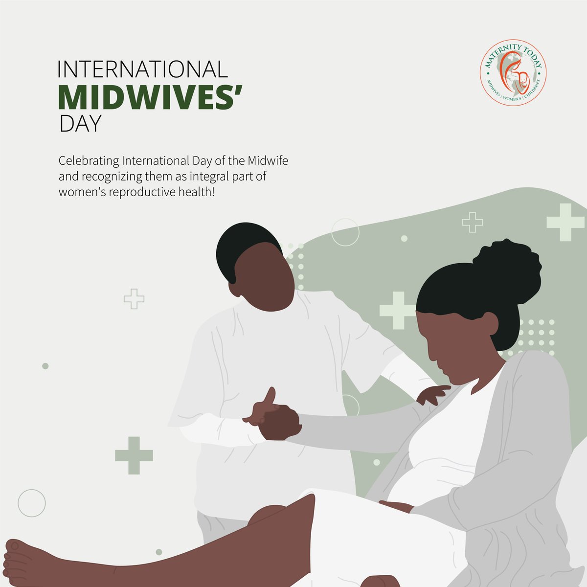 It's the International Day of the #Midwife! Today and every day, let's celebrate #midwives and recognize them as an integral part of women's reproductive health! #InternationalDayoftheMidwife #midwifery #thankyoumidwives #celebratingmidwives ♥️♥️