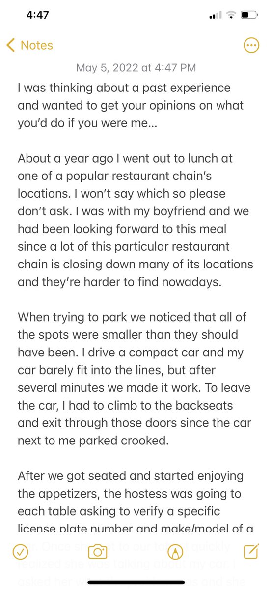 sammerding's tweet photo. I was thinking about a past experience and wanted to get your opinions on what you’d do if you were me…

#storytime #story #badexperience https://t.co/KSvdKWNwq4