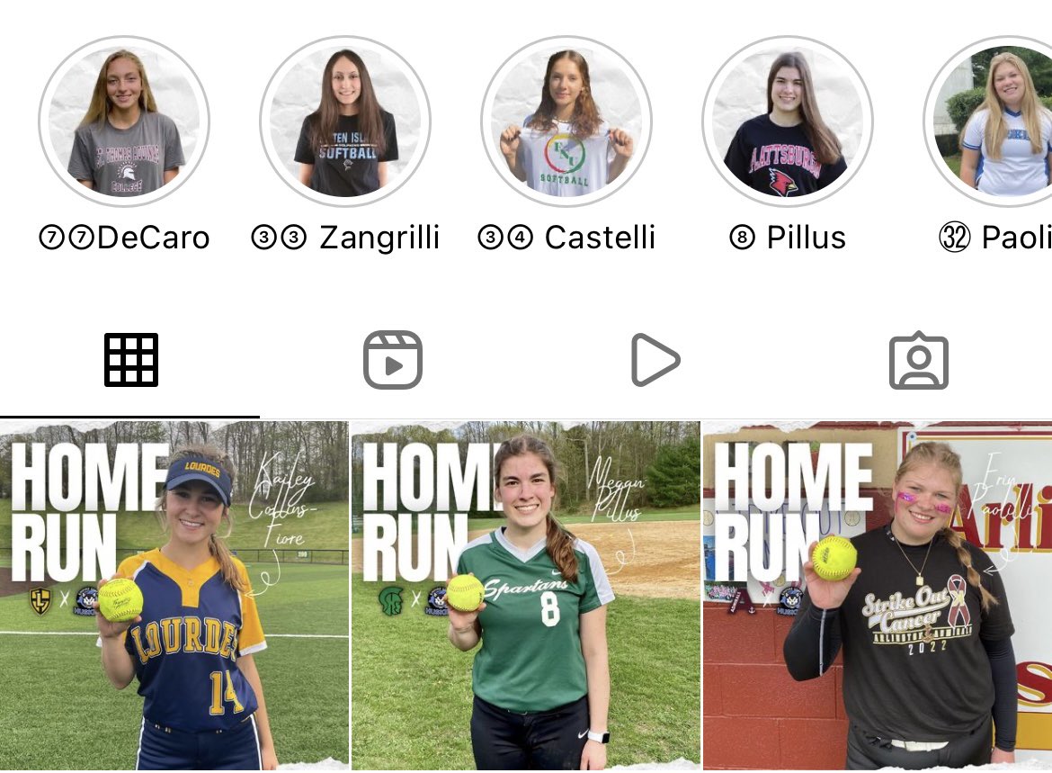 We love when the top line on our IG feed looks like this ⬇️⬇️⬇️

BIG BOMBS this week coming from <a href="/ErinPaolilli/">erin.paolilli</a>, <a href="/MeganPillus/">Megan Pillus</a> &amp; <a href="/KaileyCollins14/">Kailey Collins Fiore</a> (so far!) 💣💣💣