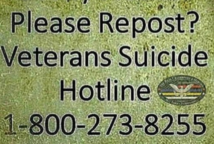 TJLakers01's tweet photo. Can you retweet please...if we can save one veteran it's worth it... https://t.co/Oknm4AyxzM