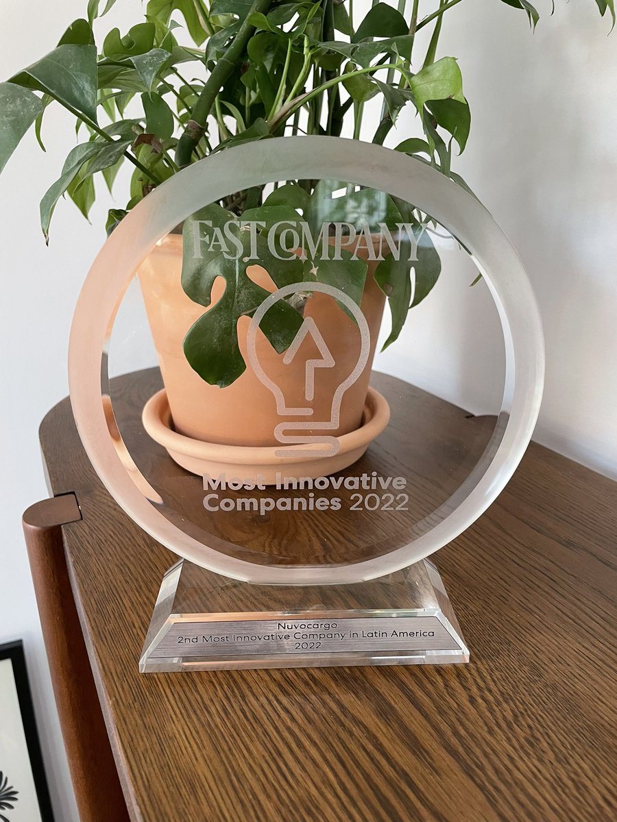 dchhugani's tweet photo. @nuvocargo @FastCompany 🙌congrats to our team for this awesome award https://t.co/PWEMOVeFMM