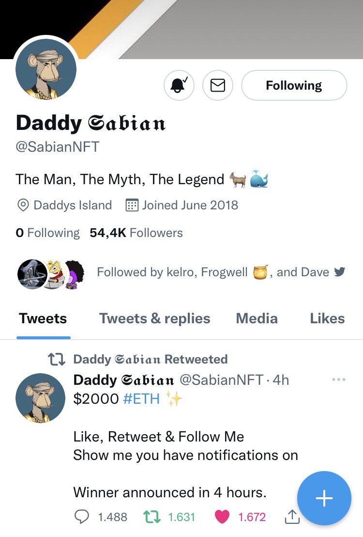 Witch2Crypto's tweet photo. @SabianNFT Hey Sabian! No time no see. I was taking a break on social media last couple of weeks. Always have your notis on 😉
How are you doing? https://t.co/wapxeTHjAU