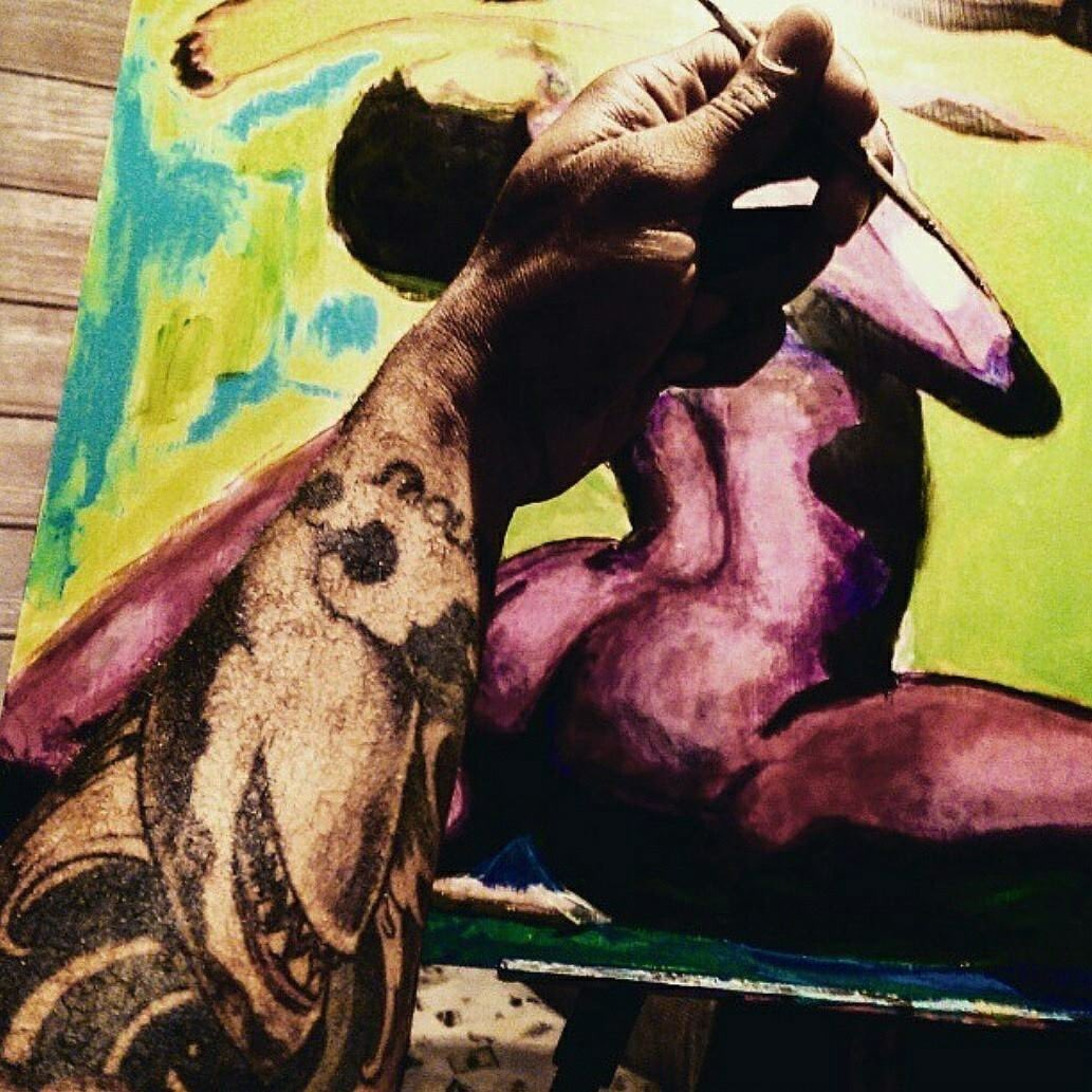 InvertTheWorld's tweet photo. #TBT. Prorgressions and evolutions w/ @thereneewatkins #art #yoga #yogaart #inverttheworld https://t.co/9YsR6Lp6wM