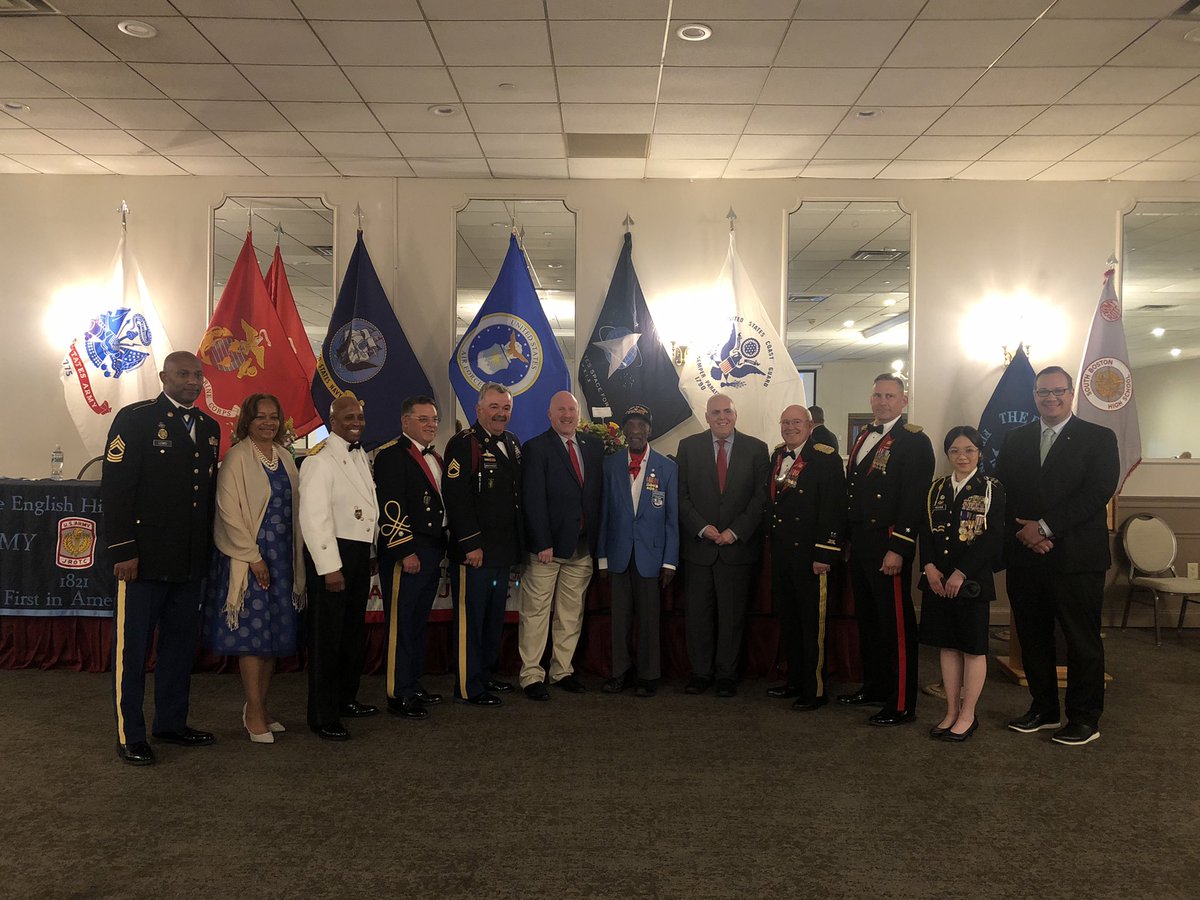 BostonVets's tweet photo. Great night for the JROTC Military Ball, put on by the JROTC Cadets from @BostonSchools English High School, South Boston’s Excel High School, and the Community Academy of Science and Health! Thank you to the Cadets for hosting such a wonderful event! https://t.co/XpIPJS1k7s